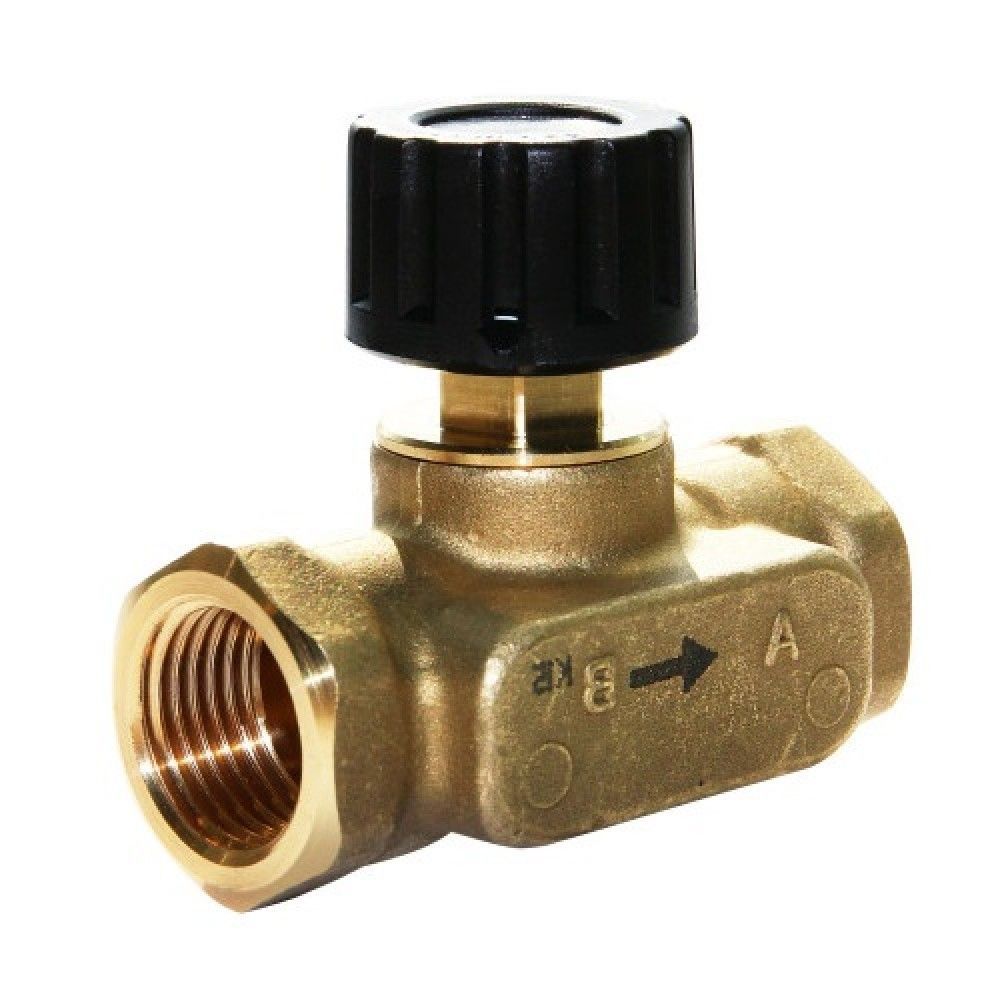 003Z2233 Балансировочный Клапан Danfoss USV-S Ду25 Ру16 ручной, латунь м/м Kvs4