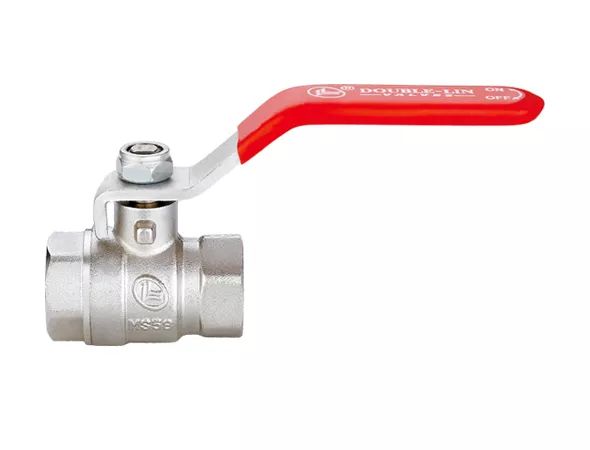 DOUBLE-LIN Кран шаровой полнопроходной резьбовой ВР/ВР ручка рычаг 2" ду 50