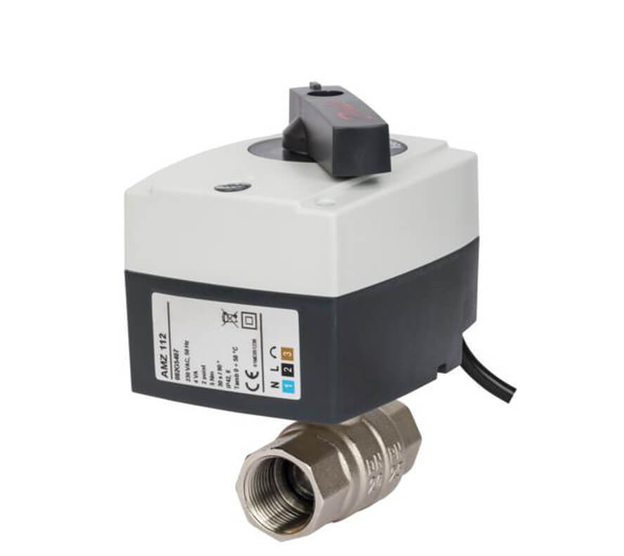 Danfoss 082G5402 - AMZ 112 кран шар 2х поз Ду25 э/п 24В