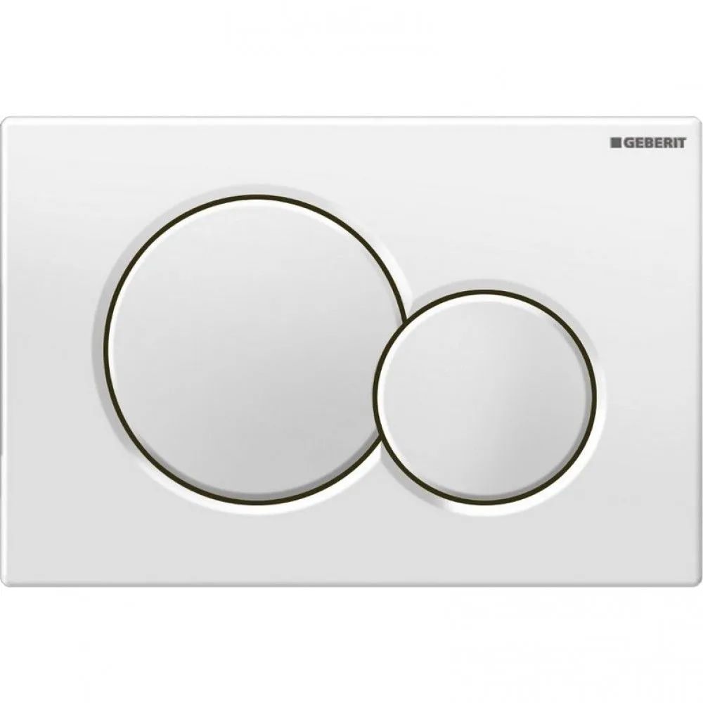 Кнопка Geberit Sigma 01, для унитаза, 115.770.11.5, белый