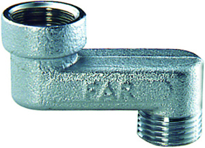 Фитинг эксцентрический 5 см, 1/2"х1/2", НР-ВР FAR