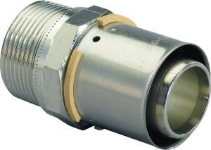 S-PRESS ШТУЦЕР С НАРУЖНОЙ РЕЗЬБОЙ 40-R1 1/2"НР '5И (старый аналог 1014628)