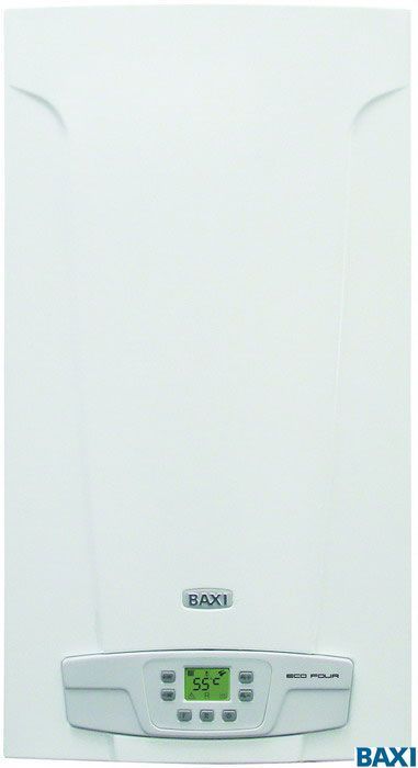 Котел газовый настенный BAXI ECO Four 1.24 F 24 кВт, одноконтурный, только отопление, закрытая камера сгорания