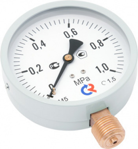 Манометр POCMA TM-510P.00 (0-1,6MPa)G1/2. 1.5.M2