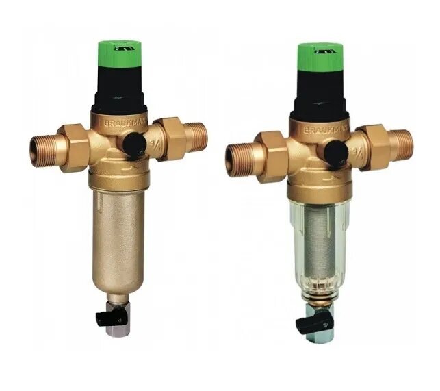 Honeywell Фильтр с регулятором / Resideo Braukmann FK06-1/2/ КОМПЛЕКТ для горячей и холодной воды