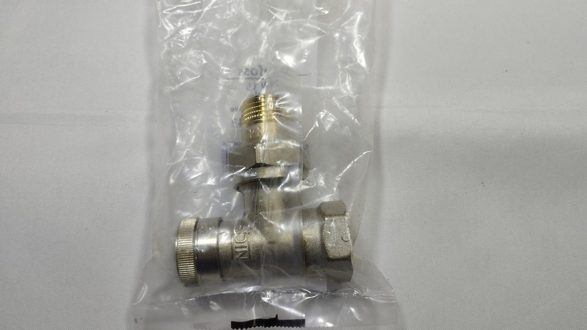 Ridan 003L0143R - LV Ду 15 Клапан запорный угловой никелированный
