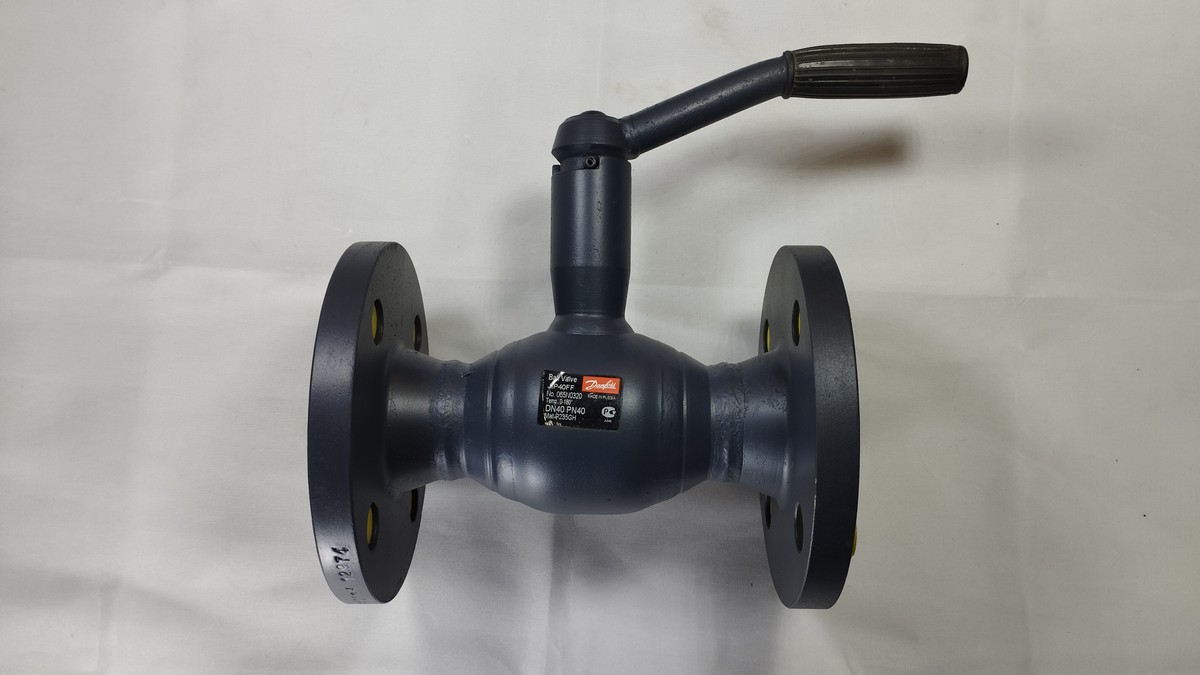 Danfoss 065N0320G - JIP Premium FF Кран шаровой фланцевый Ду40 Ру40 Тмакс=180С с рукояткой