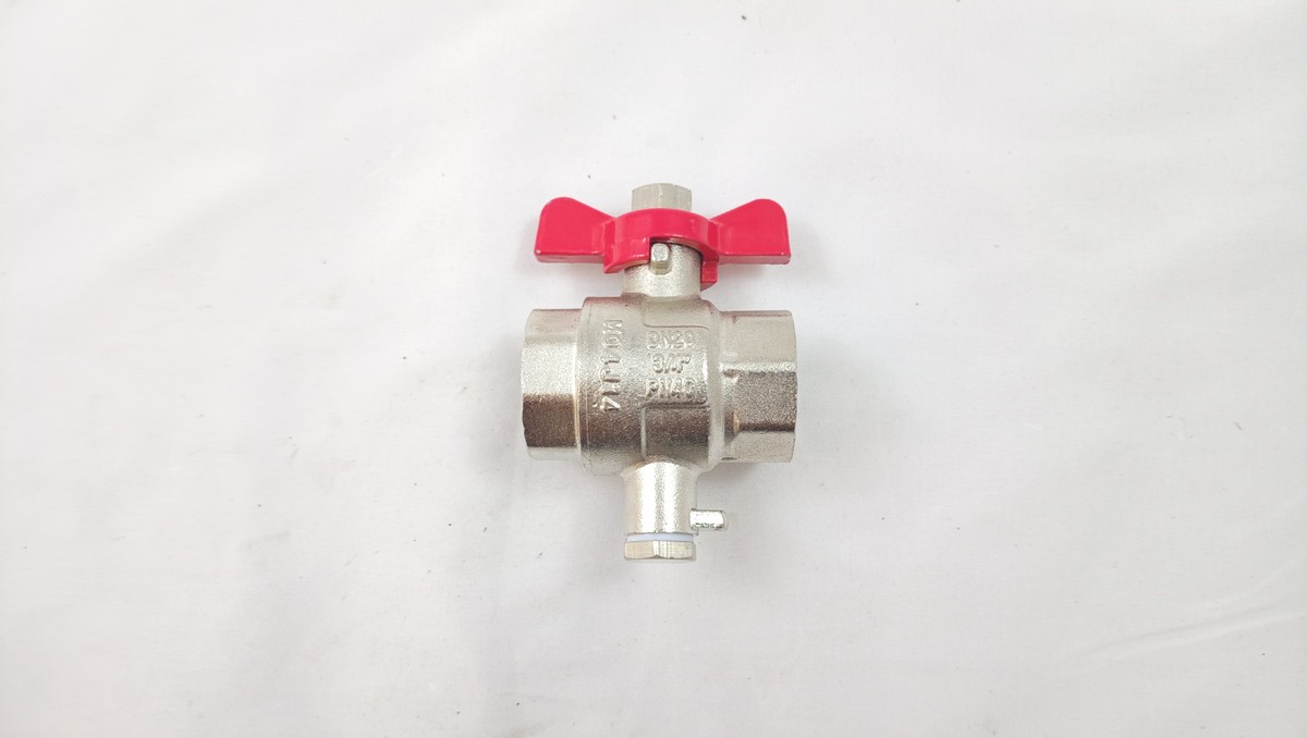 Danfoss 187F0592 - Кран шар/Dn20/для монт термодатчика