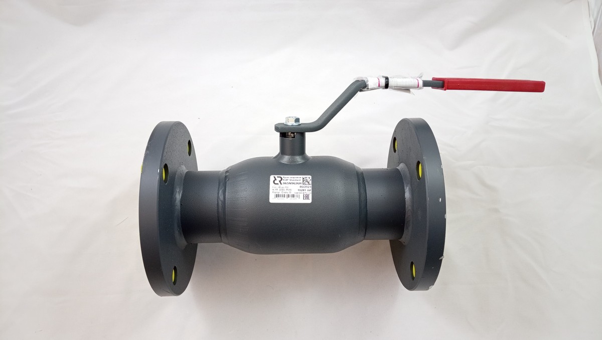 Ridan 065N9626R - RJIP Standard кран шаровой FF DN65 PN16, рукоятка, С/П