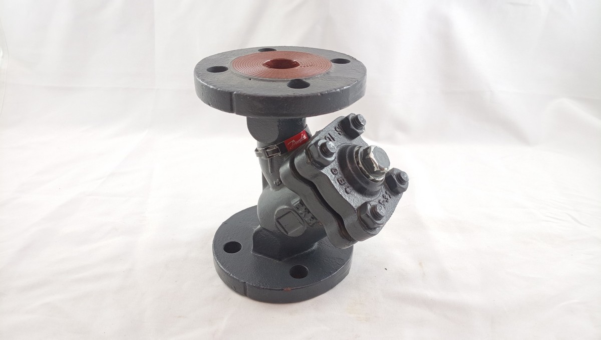 Danfoss 065B7772 - Фильтр сетчатый FVF Ду25 с пробкой, чугун, фланцевый, Ру25