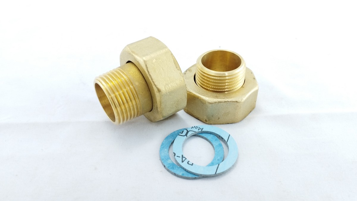 Danfoss 003H6906 - Комплект фитингов Ду 32 с нар. резьбой G 1 1/2 A для клапанов VB2, VM2