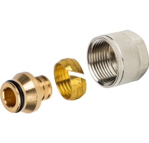 Евроконус (адаптер) 16(2.0)х3/4 для трубы PEX General Fittings 1 шт.