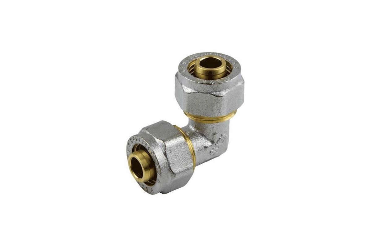 Уголок AQUASFERA DN 16х16 мм. 90 градус, обжим