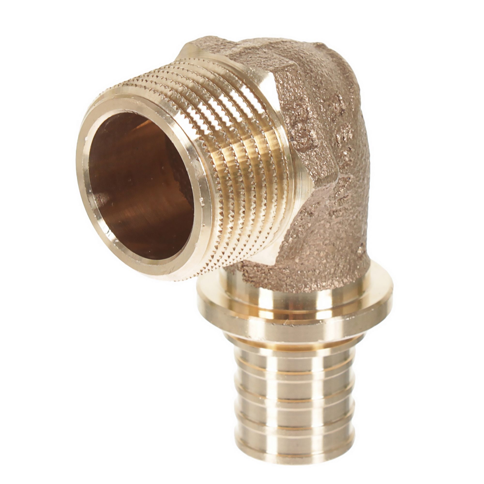 Угольник Rehau RX plus 20 мм х 3/4" наружняя резьба, бронза, 81956036