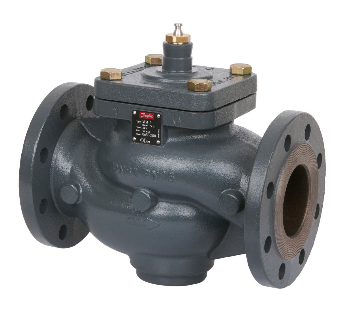 Danfoss 065B3503 - VFM 2 Клапан регулирующий Ду125 Kv250