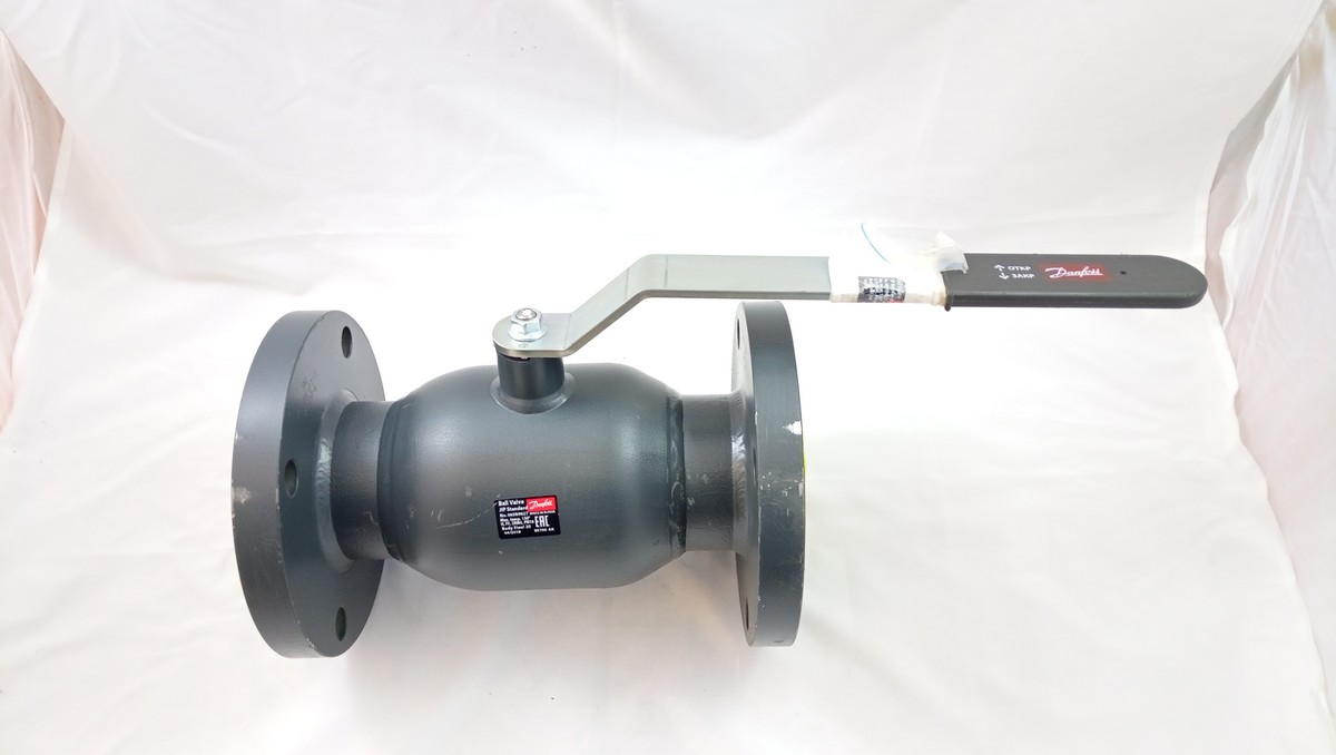 Danfoss 065N9627 - JIP Standard FF Кран шар Ду80 Ру16 ручка