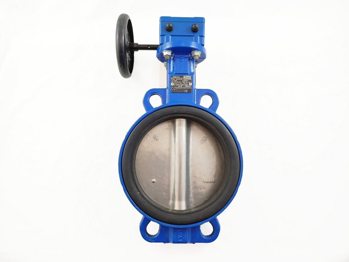 Danfoss 065B7445 - VFY-WG затвор дисковый DN150 PN16 корп. GG25 с центр. проуш.; Диск- AISI 316; упл. EPDM; С редуктором Использовать ответные фланцы по ГОСТ 33259-2015 исполнение В, тип 01