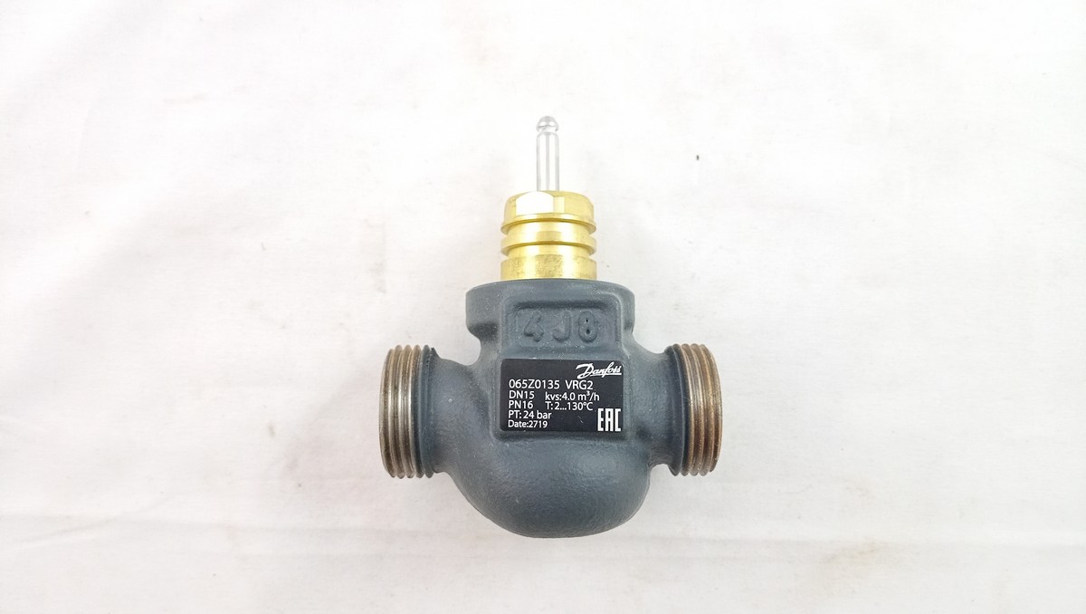 Danfoss 065Z0135 - VRG2 Клапан регулирующий, с наружной резьбой Ду=15 Kv=4,0 м3/ч