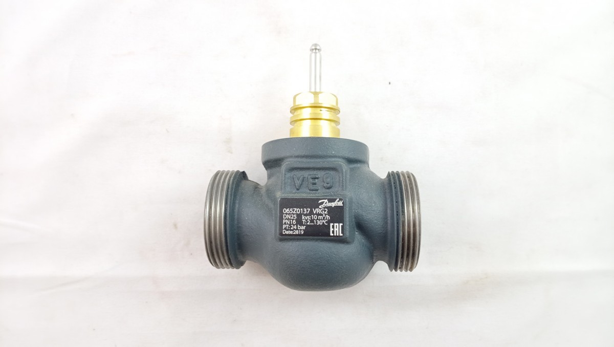 Danfoss 065Z0137 - VRG2 Клапан регулирующий, с наружной резьбой Ду=25 Kv=10,0 м3/ч