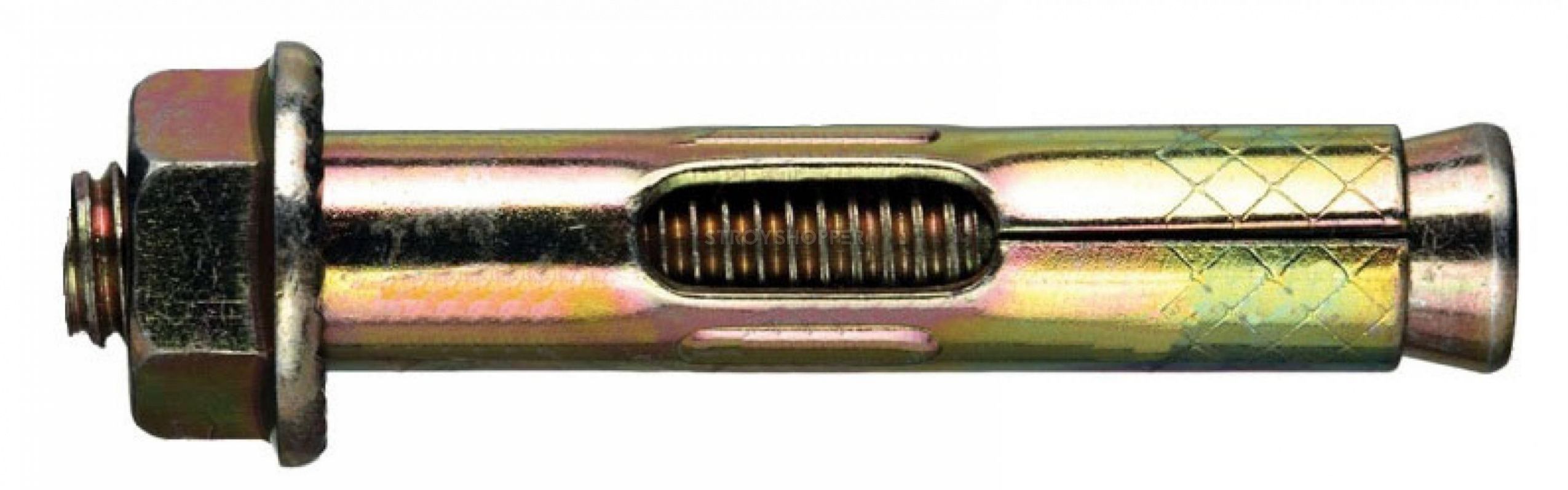 Анкерный болт с гайкой 16 х 80 мм, 2 шт.