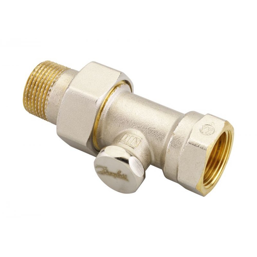 003L0124 RLV-S КЛАПАН ЗАПОРНЫЙ ДУ15, ПРЯМОЙ DANFOSS